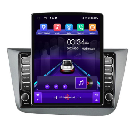 Navigatie dedicata Edotec Seat Leon 2005-2012 K-leon05 ecran tip TESLA 9.7" cu Android Radio Bluetooth Internet GPS WIFI 2+32 DSP Quad