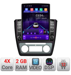 Navigatie dedicata Edotec Skoda Yeti 2009-2014 K-YETI ecran tip TESLA 9.7" cu Android Radio Bluetooth Internet GPS WIFI 2+32 DSP Quad