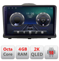 Navigatie dedicata Edotec Opel Antara C-019 Android Octa Core Ecran 2K QLED GPS 4G 4+32GB 360 KIT-019+EDT-E409-2K