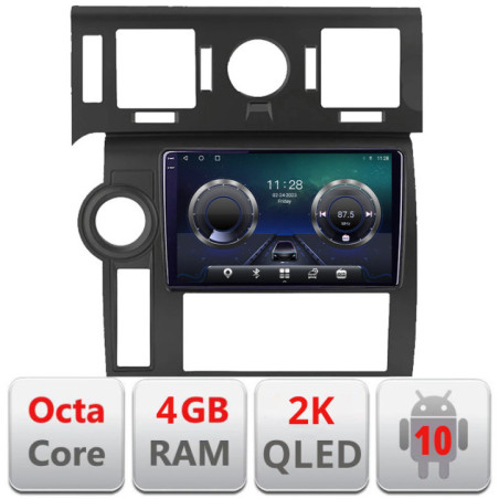 Navigatie dedicata Edotec Hummer H2 2002-2008 Android Octa Core Ecran 2K QLED GPS 4G 4+32GB 360 kit-hummer2+EDT-E409-2K