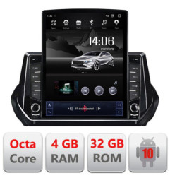 Navigatie dedicata Edotec Peugeot 2008 2020- Android radio gps internet Lenovo Octa Core 4+64 LTE Kit-209-2020+EDT-E709