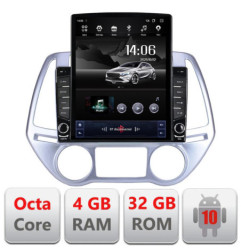 Navigatie dedicata Edotec Hyundai I20 2011-2014 manual si automat Android radio gps internet Lenovo Octa Core 4+64 LTE Kit-i20-2012+EDT-E709