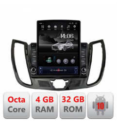 Navigatie dedicata Edotec Ford Kuga C-MAX Android radio gps internet Octa Core 4+64 LTE KIT-362-v2+EDT-E709