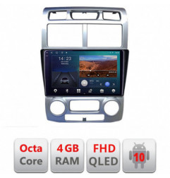 Navigatie dedicata Edotec Kia Sportage 2005-2007 B-0023 Android Ecran QLED octa core 4+64 carplay android auto KIT-0023+EDT-E309V3
