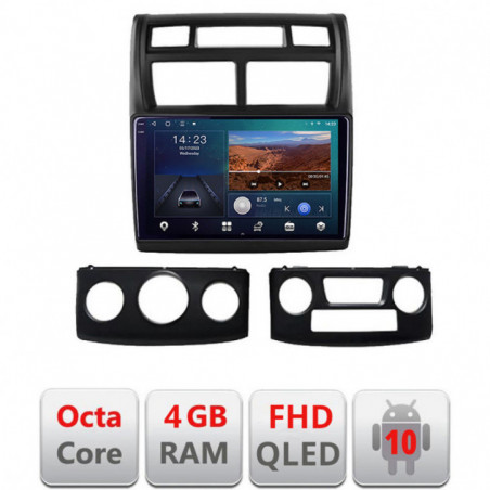 Navigatie dedicata Edotec Kia Sportage 2007-2013 B-023 Android Ecran QLED octa core 4+64 carplay android auto KIT-023+EDT-E309V3