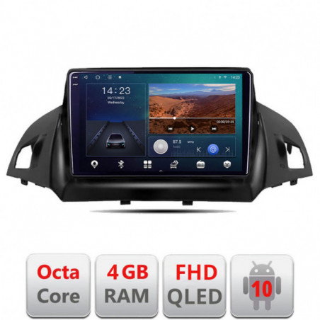 Navigatie dedicata Edotec Ford Kuga 2013-2017 B-362 Android Ecran QLED octa core 4+64 carplay android auto KIT-362+EDT-E309V3