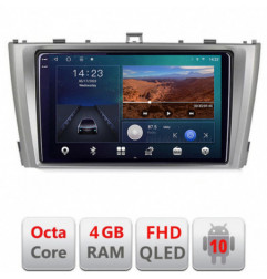 Navigatie dedicata Edotec Toyota Avensis 2009-2015 B-TY12 Android Ecran QLED octa core 4+64 carplay android auto KIT-TY12+EDT-E309V3