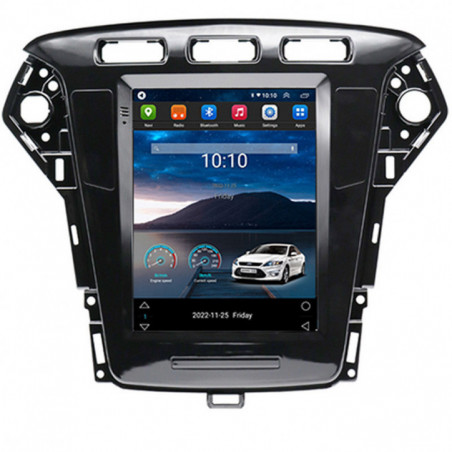 Navigatie dedicata Edotec tip Tesla Ford Mondeo 2010-2013 radio gps internet 8Core 4G carplay android auto 4+32 kit-tesla-mondeo-10+ED