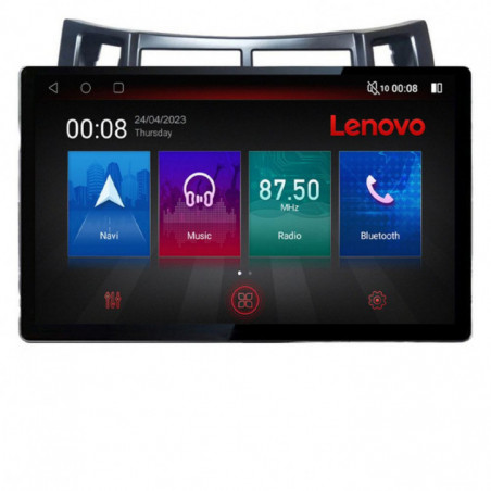 Navigatie dedicata Lenovo Toyota Yaris 2008-2011 N-YARIS08 Lenovo ecran 13" 2K 8+128 Android Waze USB Navigatie 4G 360 Toslink Youtube