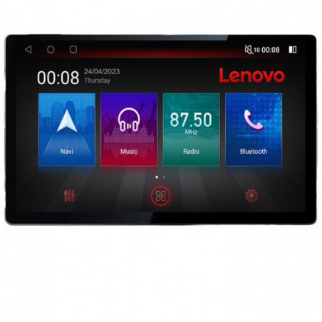 Navigatie dedicata Lenovo Nissan X-Trail 2004-2007 Lenovo ecran 13" 2K 8+128 Android Waze USB Navigatie 4G 360 Toslink Youtube Radio k