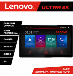 Navigatie dedicata Lenovo Ssang Young Tivoli 2020- N-tivoli Lenovo ecran 13" 2K 8+128 Android Waze USB Navigatie 4G 360 Toslink Youtub