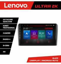 Navigatie dedicata Lenovo Iveco Daily 2007-2014 M-DAILY Octa Core Android Radio Bluetooth GPS WIFI/4G DSP LENOVO 2K 8+128GB 360 Toslin