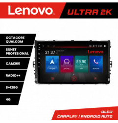 Navigatie dedicata Lenovo VW 2DIN 2018- M-933 Octa Core Android Radio Bluetooth GPS WIFI/4G DSP LENOVO 2K 8+128GB 360 Toslink