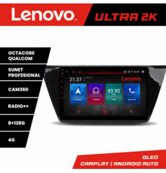 Navigatie dedicata Lenovo Volkswagen Tiguan 2016- M-5883 Octa Core Android Radio Bluetooth GPS WIFI/4G DSP LENOVO 2K 8+128GB 360 Tosli