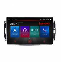 Navigatie dedicata Lenovo Chrysler Jeep M-202 Octa Core Android Radio Bluetooth GPS WIFI/4G DSP LENOVO 2K 8+128GB 360 Toslink