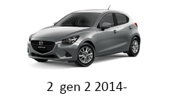 Navigatie android auto Mazda 2 gen 3 2014-