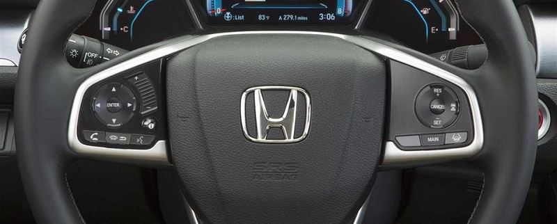 comenzi volan honda civic 2016-