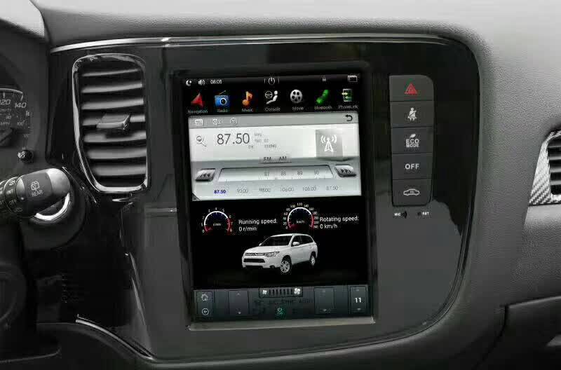 Mitsubishi Outlander 2016- navigatie cu ecran tesla