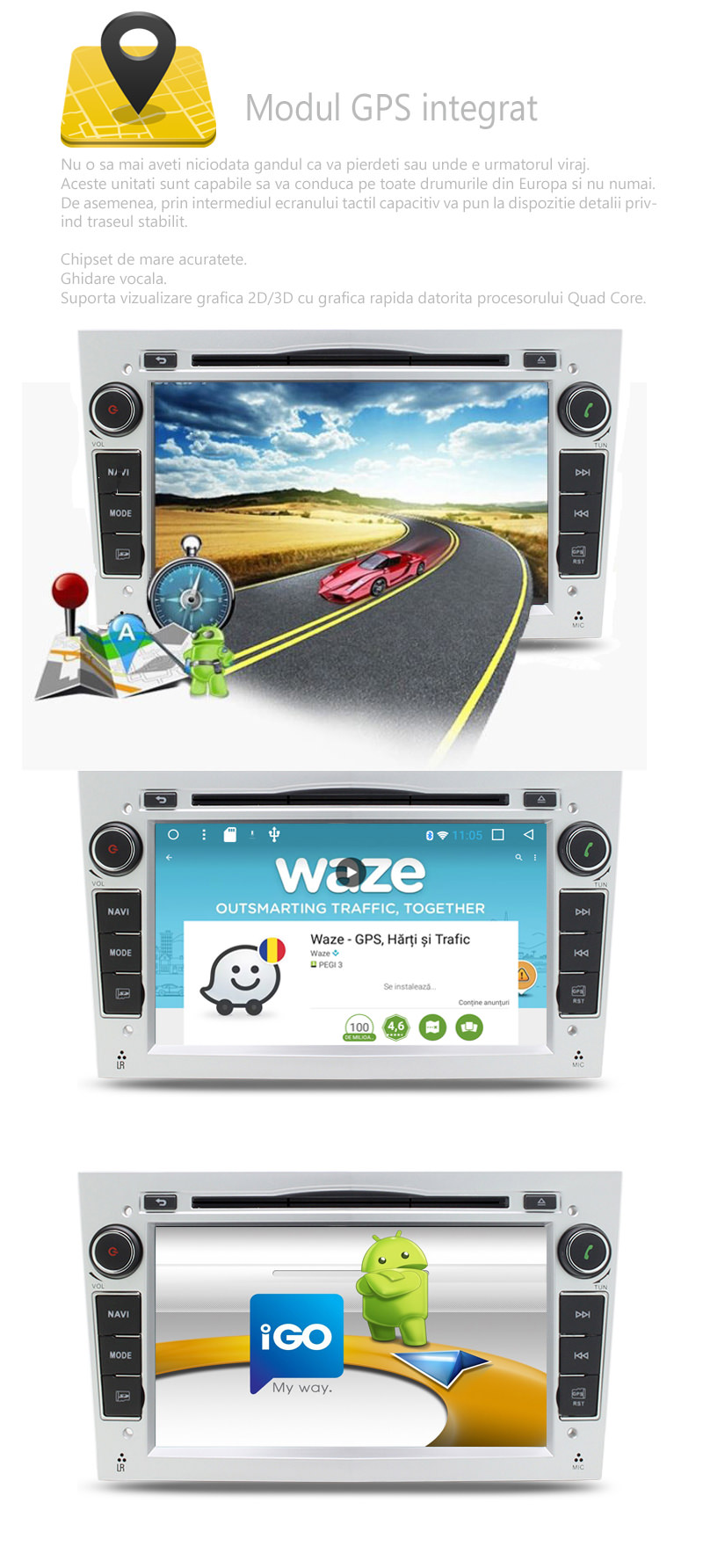 sistem de navigatie gps offline igo si online waze_1