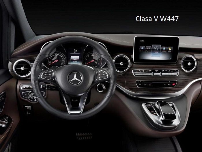 mercedes clasa v w447 comand ntg5