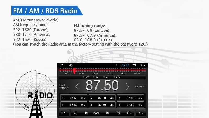 receptie radio fm pentru navigatie cu android