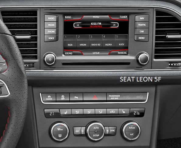 seat leon 5f composition media