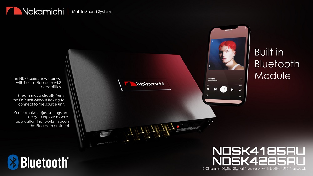 bluetooth a2dp nakamichi dsp ndsk4285