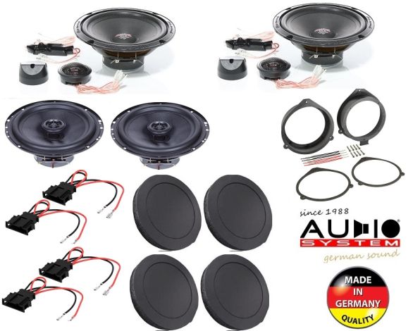 Difuzoare auto Audi A2 A3 A4 TT R8 dedicate usi fata si spate Audio System 480 W max