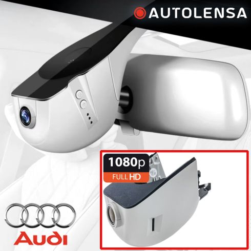 Cameră DVR Audi Modele AD01 2013 - 18 A2,A3,A4,A5,A5,A6,A7,A8,Q3,Q5,Q7,R8 , cameră față 1080p Autolensa, Model 24/7  AD01