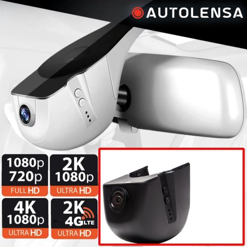 Cameră DVR BMW Seria 5 G30 2017-2020 low, cameră față 1080p Autolensa, Model 24/7  Negru BMW08