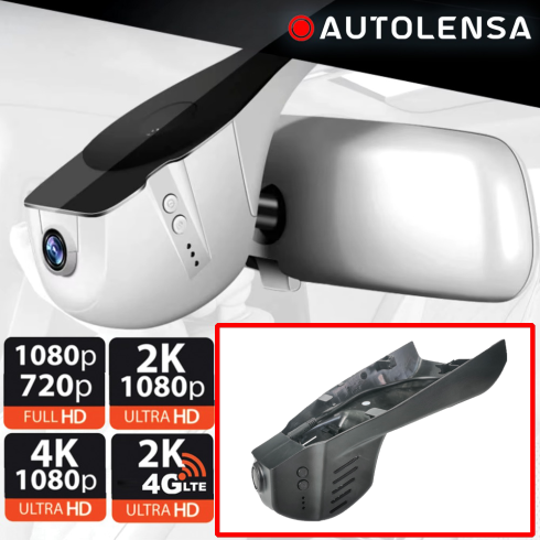 Cameră DVR BMW X1,X2 2016-2020 M SPORT/PREMIUM, cameră față 1080p Autolensa, Model 24/7  Negru BMW06