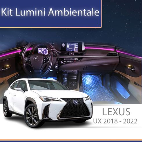 Lumini ambientale Lexus UX 2018-2022 set complet control telefon sau sistem original