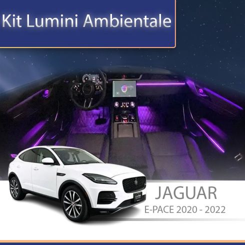 Lumini Ambientale Jaguar E-PACE 2020-2022 set complet control telefon sau sistem original