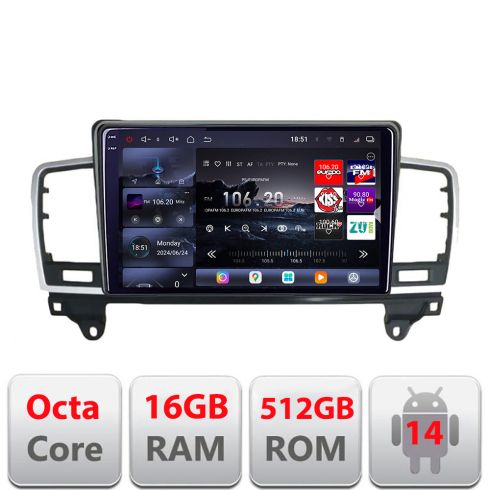 Navigatie Mercedes ML W166 2012-2015 NTG4.5 Lenovo Kit-W166 8 core QLED 2K 16+512 360 Android Waze USB Navigatie Internet Youtube Radio