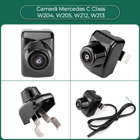 Camera Mercedes Clasa C E W204, W205, W212, W213 anii 2012-2020 EDT-CAM8123 pentru fata asistenta la parcare