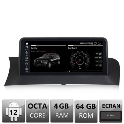 Navigatie dedicata Edotec BMW X3 E83 Android ecran 12.3" 4+64 4G BT