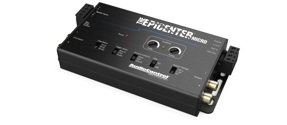 The EPICENTER Black - Procesor digital restaurare bass & Line Output Convertor 12 V AudioControl