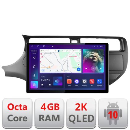 Navigatie dedicata Kia Rio 2011-2013 N-204 Edonav ecran 13" 2K 8 si 128 Android Waze USB Navigatie 4G 360 Toslink Youtube Radio V1