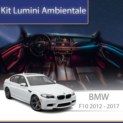 Lumini ambientale  BMW Seria 5 (F10) 2012-2017 set complet cu trimuri control telefon sau sistem original