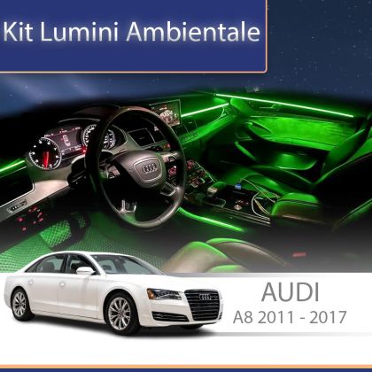 Lumini ambientale Audi  A8 2011-2017 set complet control telefon sau sistem original