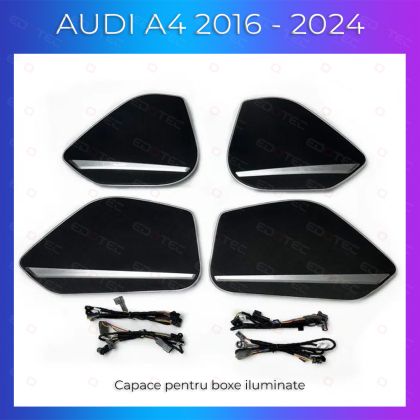 Lumini ambientale Audi A4 capace difuzoare iluminate control telefon sau sistem original 