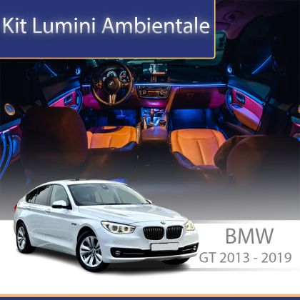 Lumini Ambientale BMW Seria 4 GT 2013-2019 dedicat set complet control telefon sau sistem original