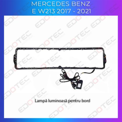 Lumini Ambientale chenar display 64 de culori Mercedes E W213 control pe sistemul original sau telefon