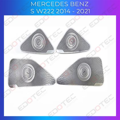 Lumini Ambientale capace difuzoare Mercedes Clasa S W222 control pe sistemul original sau telefon