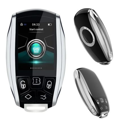 Cheie smart Bentley cu touchscreen keyless entry 980 Argintiu