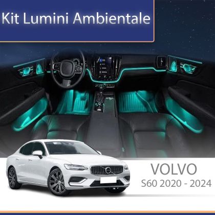 Lumini ambientale Volvo S60 2020-2022 set complet control telefon sau sistem original