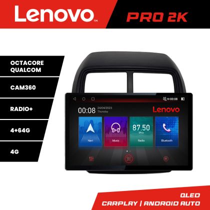 Navigatie Mitsubishi ASX 2017-2021 model facelift Lenovo PRO 4+64 13 inch 2K android 4G DSP gps internet  Kit-026-facelift v1