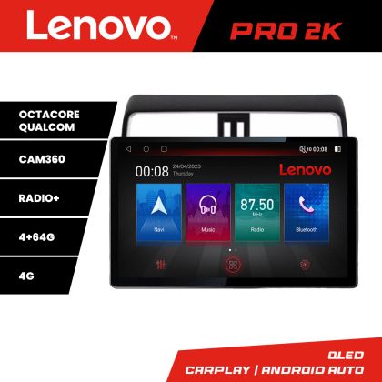 Navigatie Toyota Prado J150 2018- K-1065 Lenovo PRO 4+64 13 inch 2K android 4G DSP gps internet 