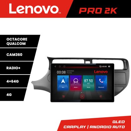 Navigatie Kia Rio 2012- K-204 Lenovo PRO 4+64 13 inch 2K android 4G DSP gps internet  8Core v1