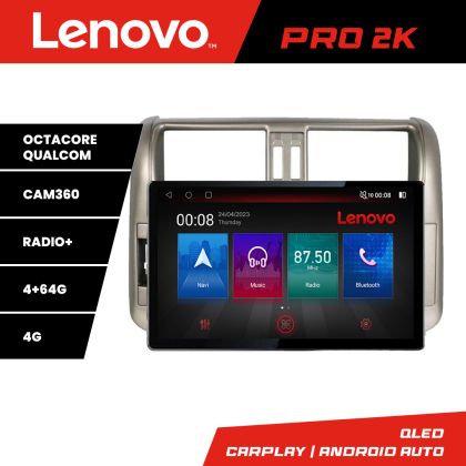 Navigatie TOYOTA Prado 2010-2013 K-347 Lenovo PRO 4+64 13 inch 2K android 4G DSP gps internet 